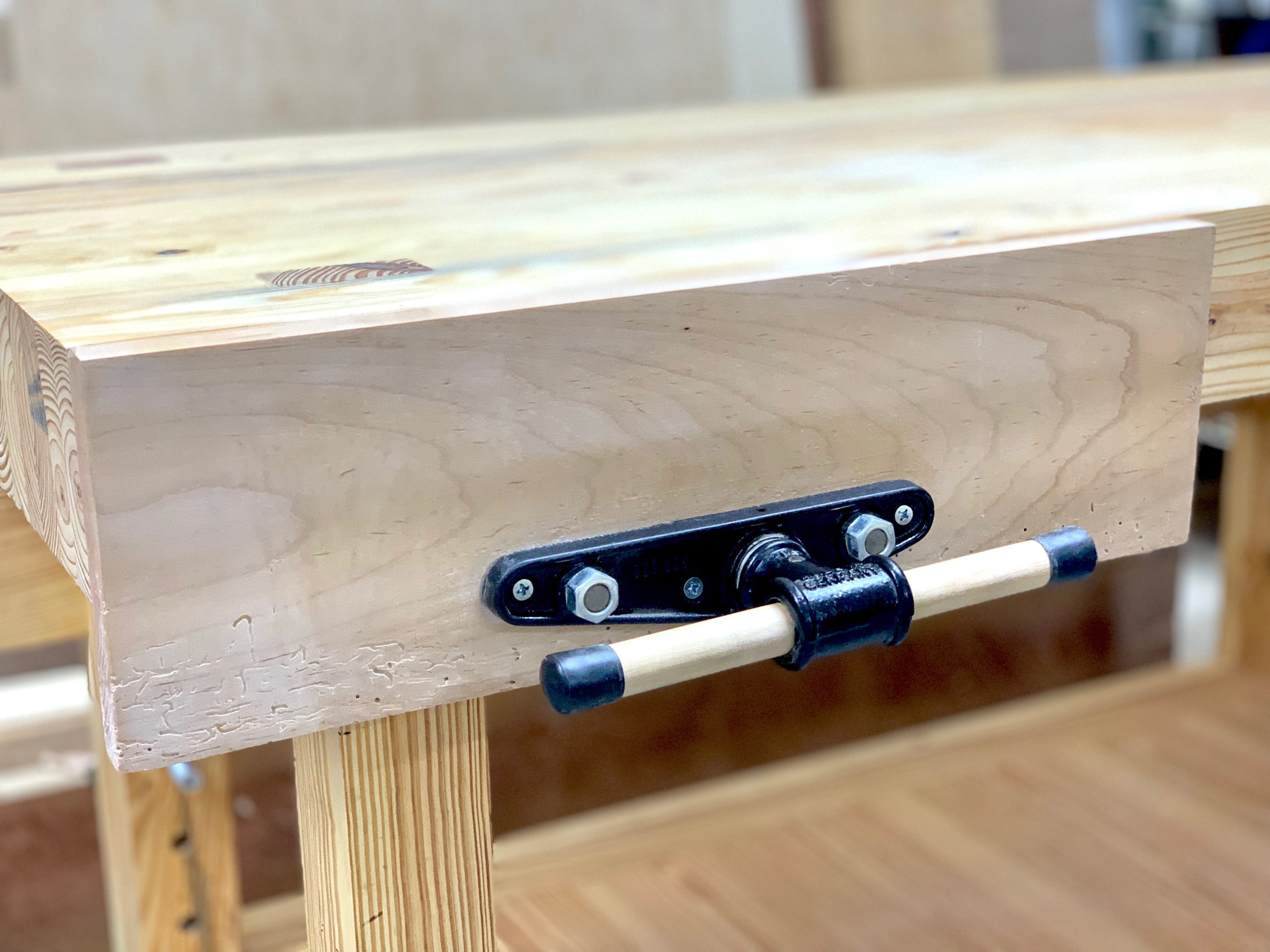 how to install a quick release vise – dimensions wood works